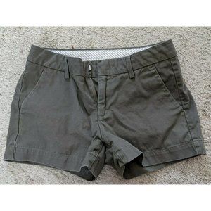 Vtg UNIQLO Olive Green Cargo Shorts Women's Size